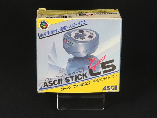 BOXED ASCII STICK L5 Super Famicom Controller Pad SFC SNES made in Japan 1 - Picture 7 of 12