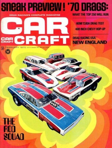 1970 Plymouth Hemi-Cuda Barracuda 426 test, drag racing, more vintage Car Craft - Picture 1 of 2