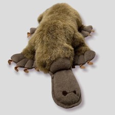 Fiesta Duck Billed Platypus Plush 18  Stuffed Animal Toy 2011 READ
