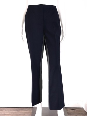 PRADA Ladies Trousers Virgin Wool Dark 