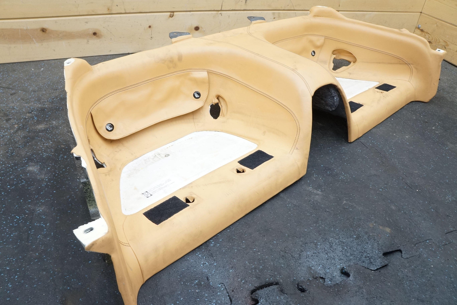 Rear Seat Bottom Trim Panel Molding Beige 823135 OEM Ferrari California 2011
