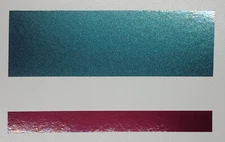 Vintage 1998 Vacationer Top Striping Decal 2.75" x ~350' RV Blue / Green Purple