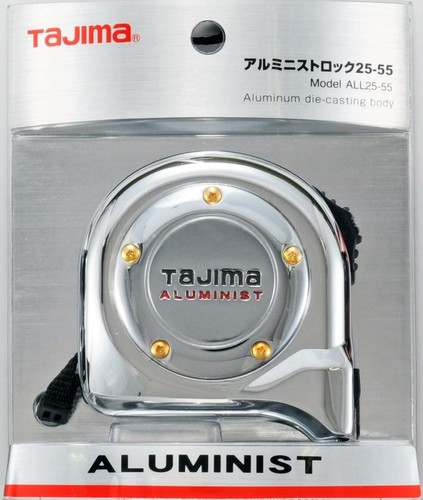 TAJIMA / MEASURING TAPE ”ALUMINIST LOCK - 5.5m / ALL25-55CRC From Japan New - Picture 2 of 4