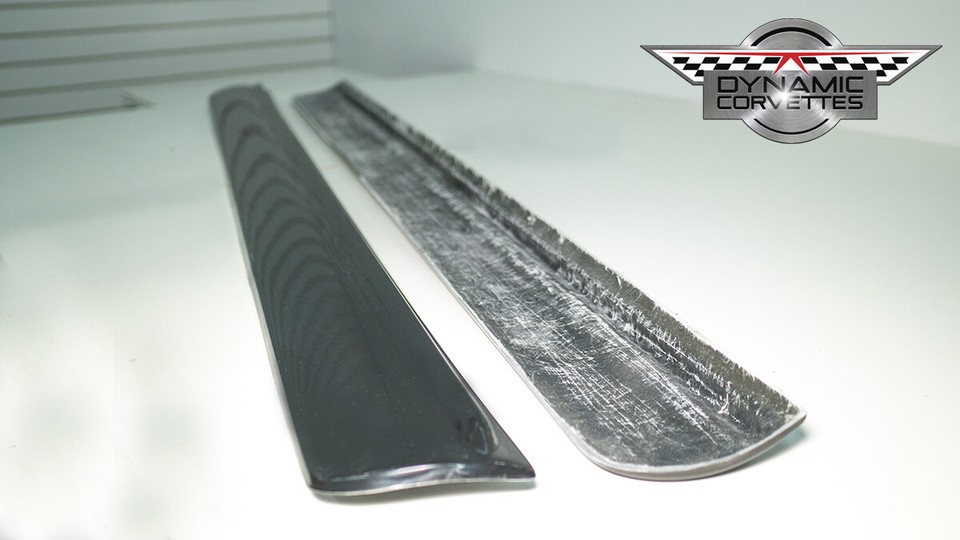 1963-1967 Corvette Custom Fiberglass C2 Rocker Panels 1964 1965 1966 ...