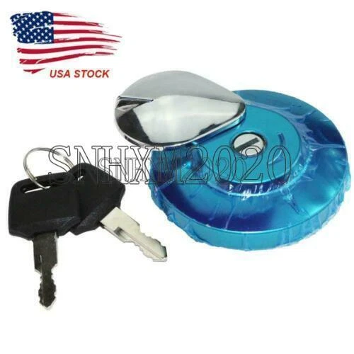 Fuel Gas Tank Cap w/Key For Honda Magna 750 (1988-2004) 700 (1984-1987) 1985 Foto 3 de 4