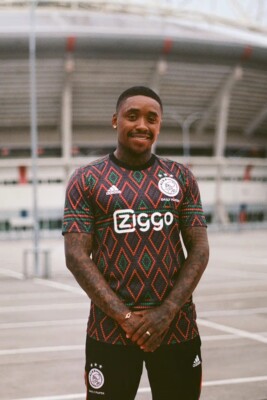 Ajax Amsterdam X Daily Paper Pre-Match Jersey adidas Size Large HI3818 NWOT