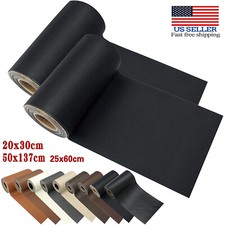 Leather Repair Tape Black Self-Adhesive Patch for Car Seats Couch Furniture Sofa