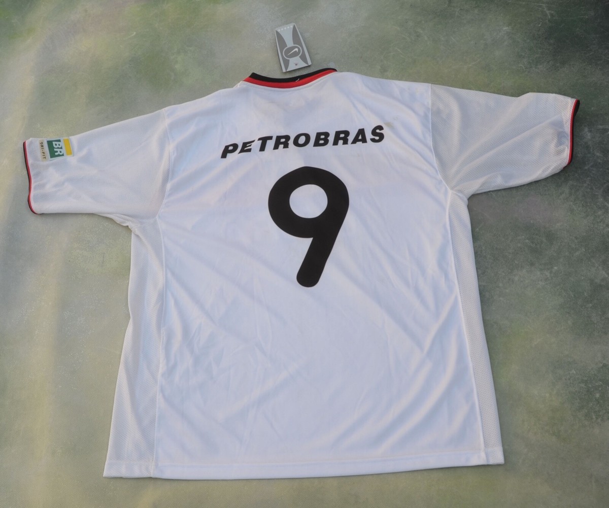 Vintage Nike Flamengo Brazil Men's Jersey #9 Size L.