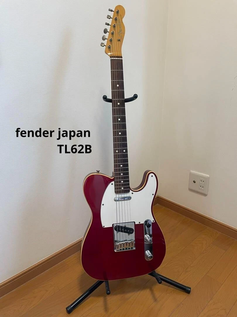 Fender Telecaster TL62B CAR w/Soft Case Free Shipping From Japan