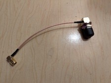 RG316 SMA MALE ANGLE to N Female Bulkhead Angle RF Cable Usa Quick Ship