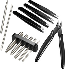 12 Metal Model Tool Kits Including 7 Model Long Edge Bending Tools Tab Twisting