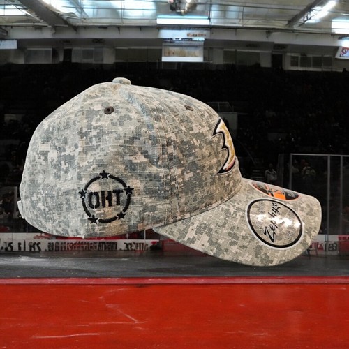 Cappello Zephyr Anaheim Ducks Clean Up OHT digitale mimetico cinturino regolabile berretto papà - Foto 5 di 10