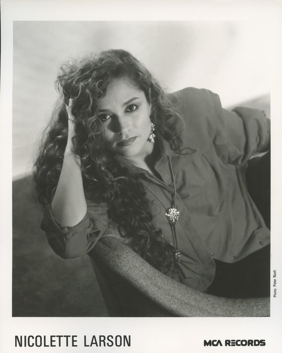 Rare Nicolette Larson Promo Photo - 8 x 10 - MCA Records | eBay