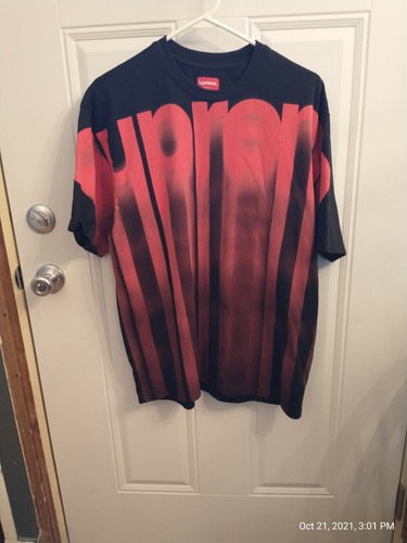 supreme bleed logo tee