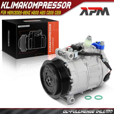 Klimakompressor 7ZSE17 für Mercedes-Benz W203 W211 W212 W220 C209 C218 W639 B906