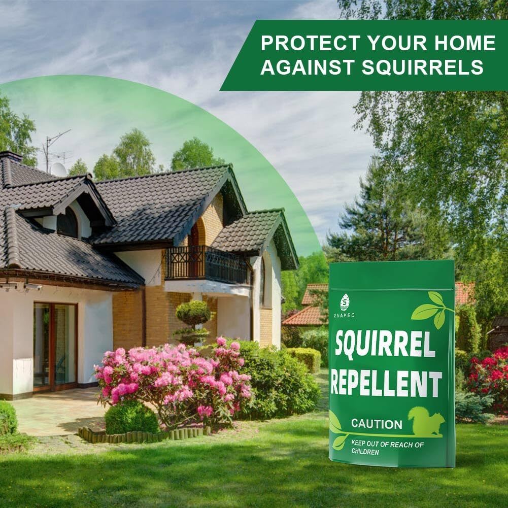 Chipmunk Squirrel Repellent Outdoor Squirrels Deterrent for Garden