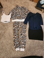 Womans Clothing Lot Skirt Top Long Sleve Shirt Pajamas