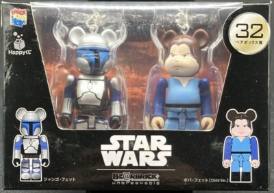 Medicom Toy Star Wars BearBrick Unbreakable Jango Fett