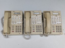 3 Avaya Partner ACS MLS-12D MLS12D display Phones Lucent AT T White Lot