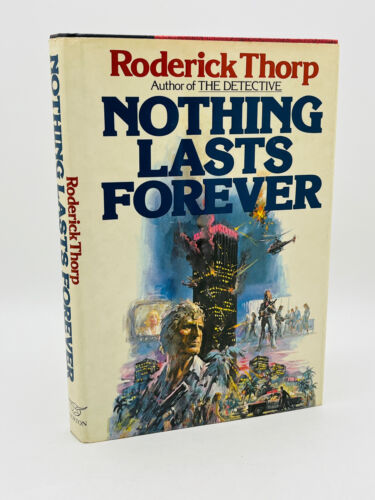 Nothing Lasts Forever - Roderick Thorp 1979 1st Ed 3rd Printing [Die Hard Movie] - Imagen 1 de 12