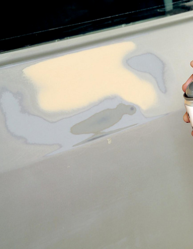 FONDO BOMBOLETTA Spray Grigio Chiaro 400ml HS Rapida Essicazione Carteggiabile - Picture 2 of 2