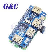 4 Port USB HUB HAT Expansion Board For Raspberry Zero/Zero W/3B 