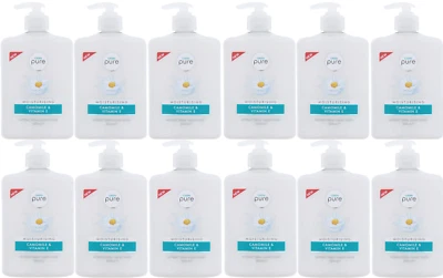 Cussons Pure Moisturising Camomile & Vitamin E Handwash 500ml x 12