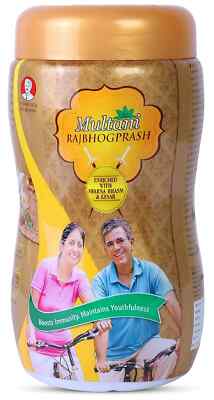 Multani Rajbhogprash 1kg - Premium Gold & Saffron Chyawanprash | Free Shipping