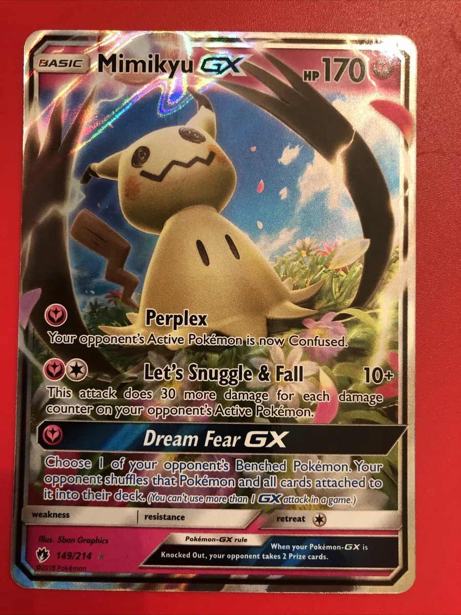 Mimikyu-GX LOT 149  Pokemon TCG POK Cards