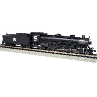 Bachmann 53455 N Scale 4-8-2 Steam Loco NYO&W 405 DCC Sound for
