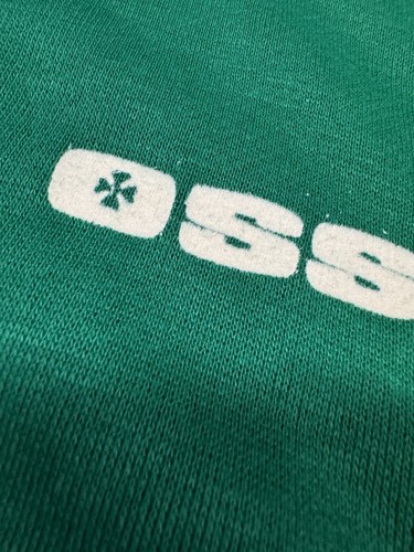 Vintage 1970’s Champion Blue Bar Sweatshirt OSSA Motorcycles Flock Print Freedom - Picture 12 of 18