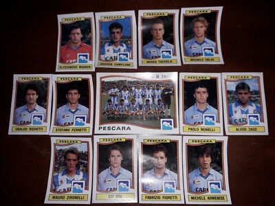 PANINI PESCARA FOOTBALLERS 1990-91 FIGURE LOT - REC.