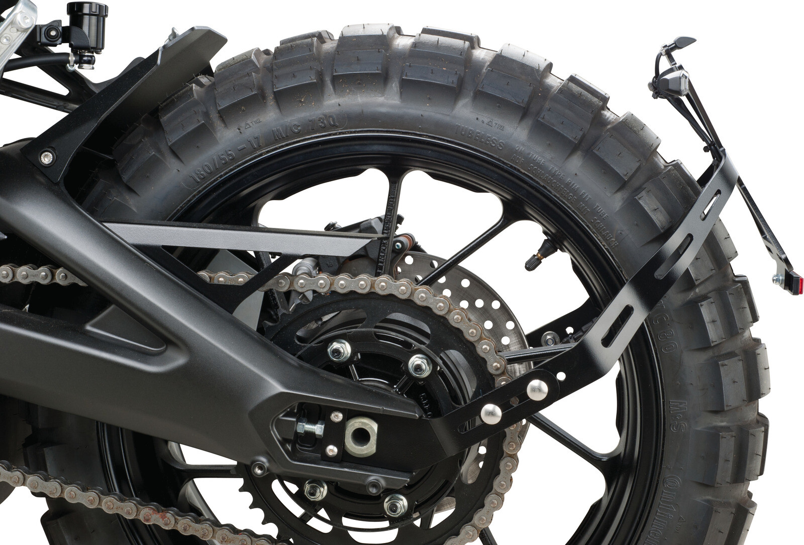 Yamaha MT-09 XSR900 Kennzeichenhalter Schwinge, License plate holder swing arm