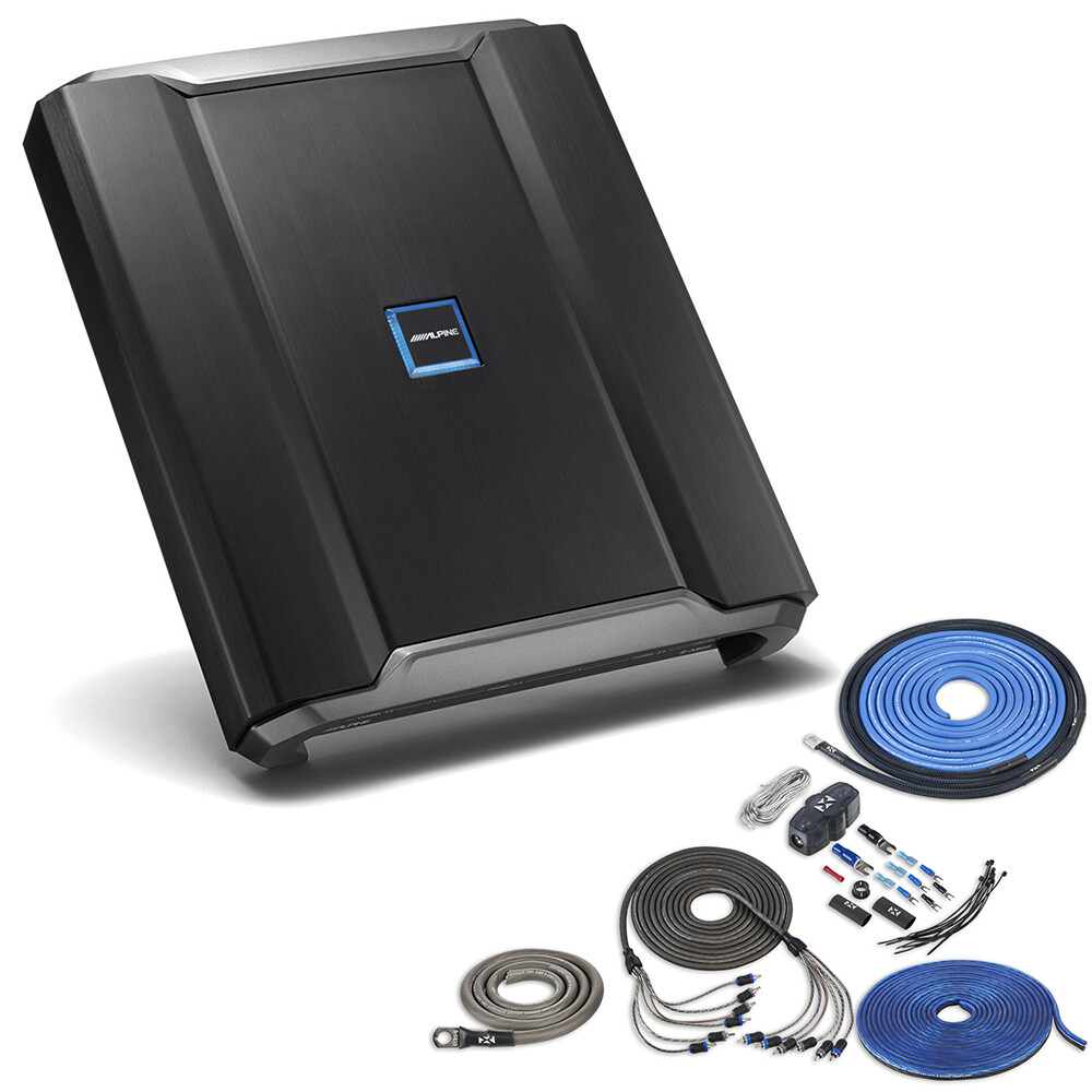 Alpine R-A90S | 6/5/4/3-канальный усилитель мощностью 800 Вт с комплектом усилителей