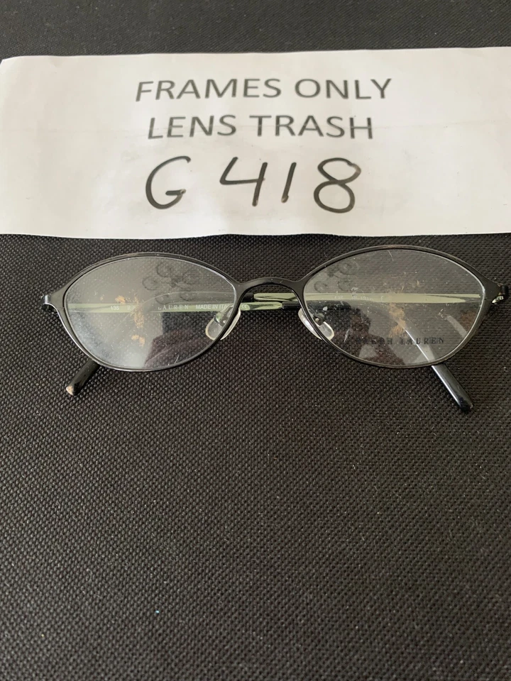 Gafas Ralph Lauren RL 1317 F44 negras/verdes 50[]17 135 monturas solo G418 Foto 2 de 4