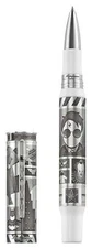 Montegrappa Warner Bros. 100th Anniversary Silver/White Rollerball Pen ISWBNRSE