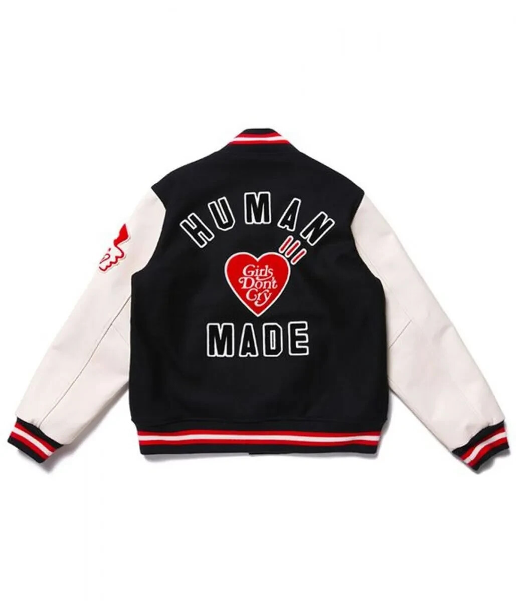 Letterman Girls Don't Cry Human Made Dry Alls Black and