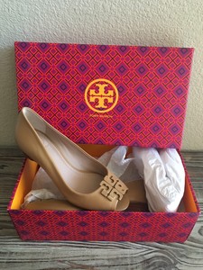 tory burch lowell peep toe wedge