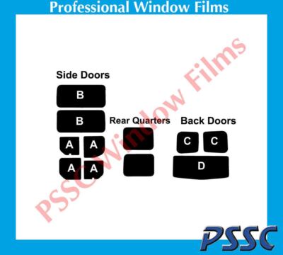 PSSC Pre Cut Rear Car Window Films - Renault Trafic 2002 For 2006 - View #8