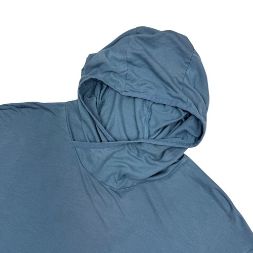 Free Fly Men's Bamboo Lightweight Hoodie Size L Blue - Imagen 3 de 14