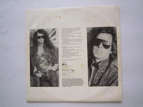 TED NUGENT - LITTLE MISS DANGEROUS 1986 LP (WEA 252388-1 Australia) - EXC Cond. - Picture 6 of 6