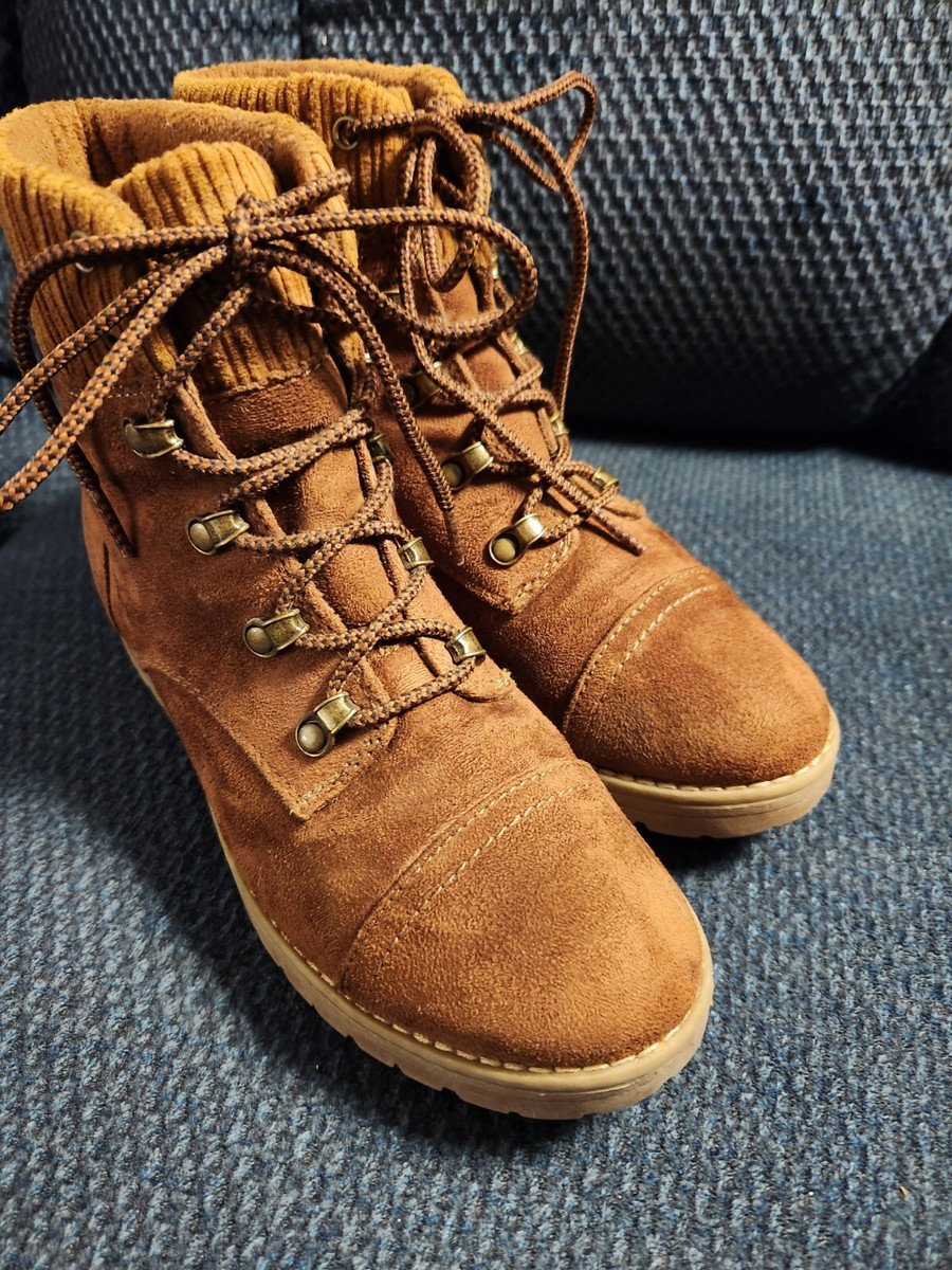Ankle Boots Universal Thread Brown Boots HOT Suede Boots Universal