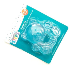 NEW PINK GENTLE STEPS WATER FILLED TEETHER 0-18 MONTHS BEAR BLUE
