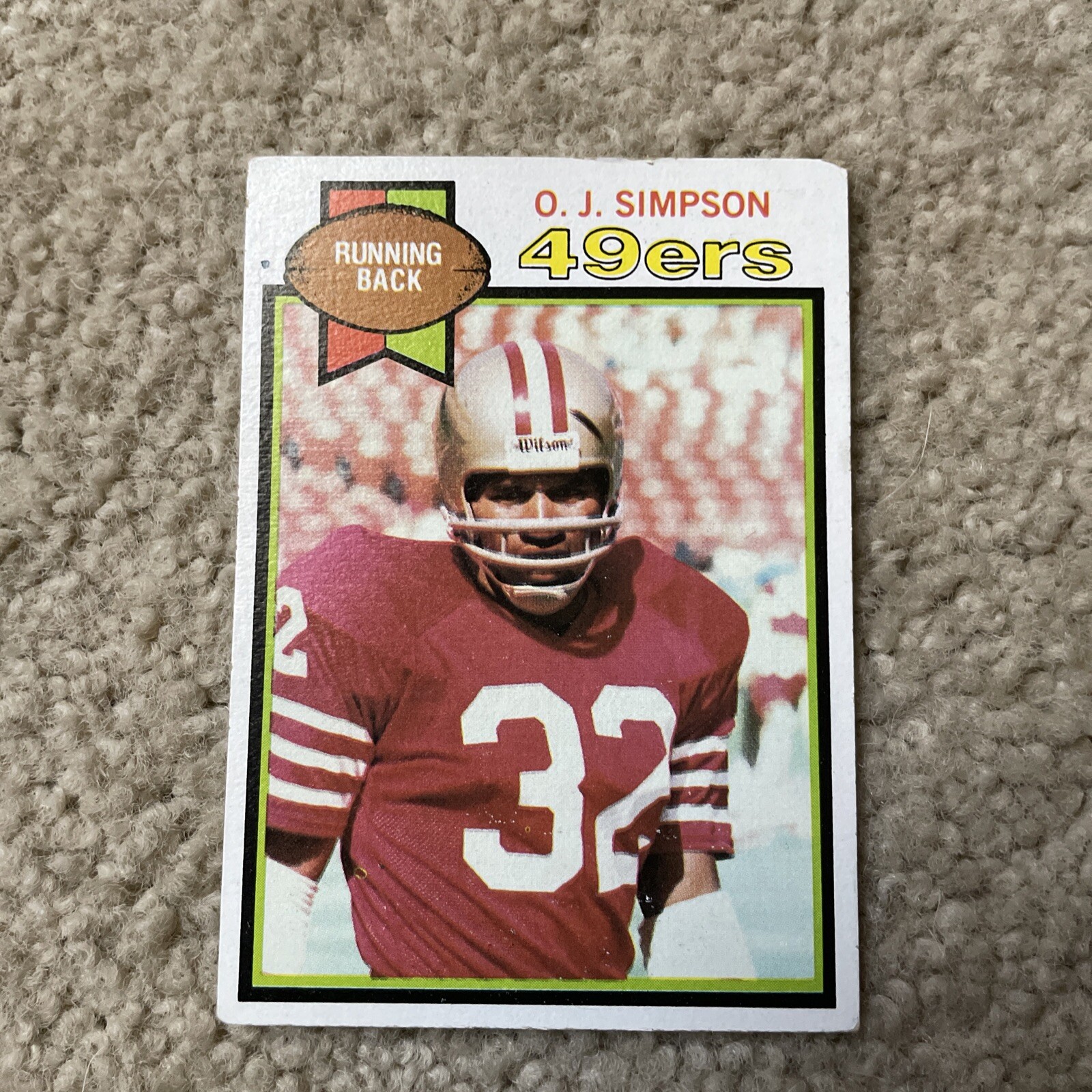 1979 Topps OJ Simpson #170 San Francisco 49ers HOF Football Card VG | eBay