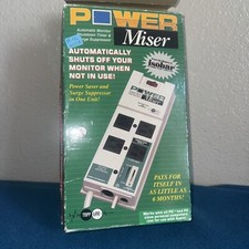 Tripp-Lite Power Miser Surge Suppressor  Monitor Shutdown Timer 4
