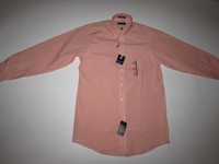 Chaps Mens Classic Fit Dress Shirt Size 15 - 32/33 Orange White Wrinkle Free on sale Chaps Mens Classic Fit Dress Shirt Size 15 - 32/33 Orange White Wrinkle Free on sale