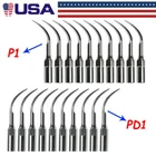5-50*Dental Ultrasonic Piezo Scaler Tip P1 PD1 fit EMS Woodpecker/DTE SATELEC st