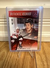 2023-24 SP Game Used Hockey red  Maxence Guenette /222 Authentic Rookie