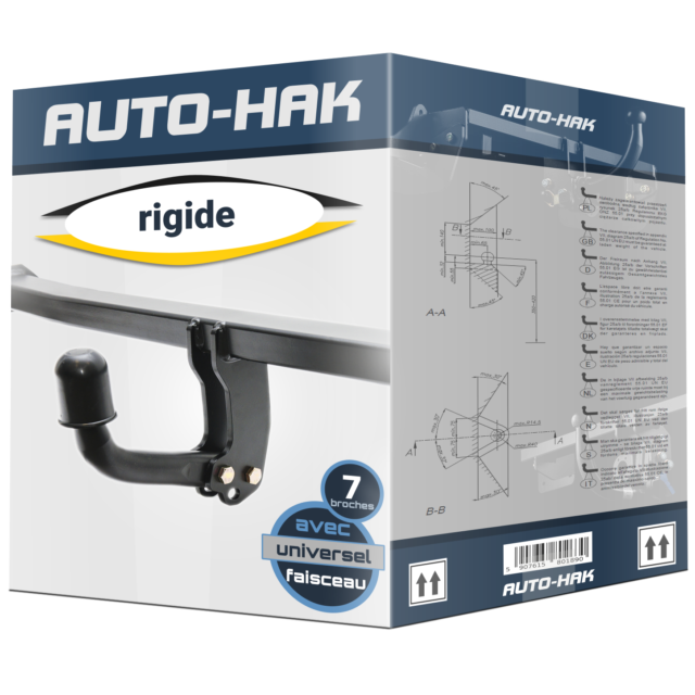 Auto-Hak L'attelage Complet Rigide Fixe Per Renaul Megane I