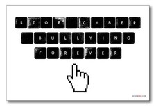 Cyber Bullying - NEW Classroom Motivational Poster